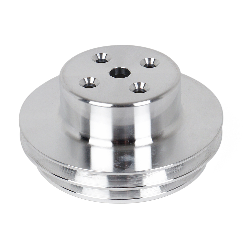 Alloy Pulley Chev BB long water pump double groove